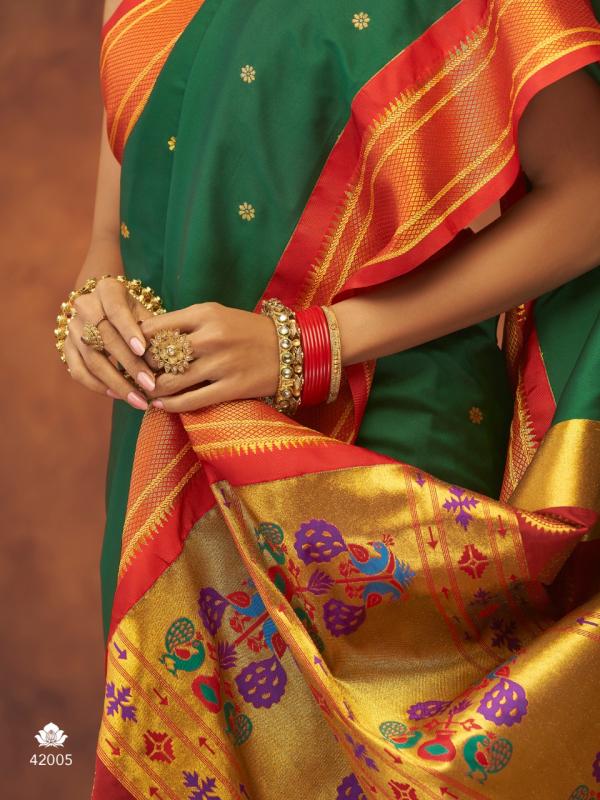 Rajpath Aruchi Paithni Silk Designer Paithni Saree Collection